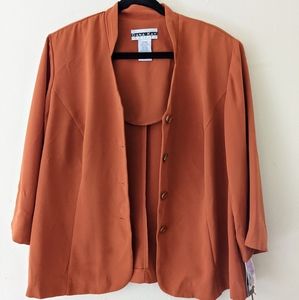 NWT Burnt Orange Blazer